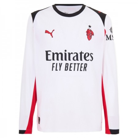 Goedkope AC Milan Uitshirt 2025-26 Lange Mouw